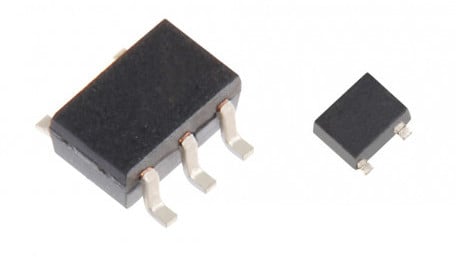 61% Smaller Single Power Supply One-Gate Logic ICs for Low Voltage Designs