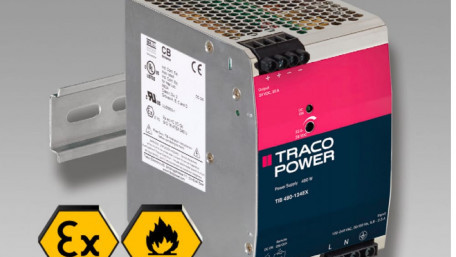 480W DIN Rail Power Supplies Ruggedized & Certified for Hazardous Locations