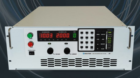 Programmable DC Power Supplies Deliver 25 kW in 4U and 50 kW in 8U