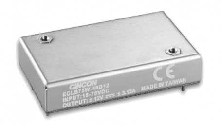 4:1 Input 75W Shielded Single-Output DC-DC Converters
