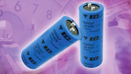 Aluminum Electrolytic Capacitors Extended to 500V and Life Increased to 5000hrs