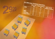 Vishay Launches Sprague 292D Tantalum Chip Capacitor
