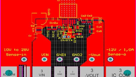 Designing an Inverting Buck-boost Converter with Magnetic Integrated Intelligent IC Modules