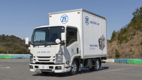 ZF Debuts Light Commercial E-Truck Prototype for Japanese Market
