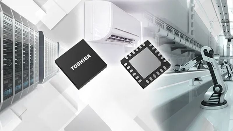Toshiba Unwraps Small 80 V eFuse IC for Industrial Gears