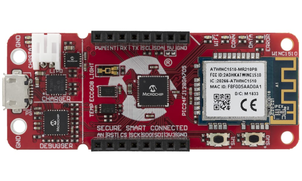 Development Board for RealTime Sensing & Control with Google Cloud IoT